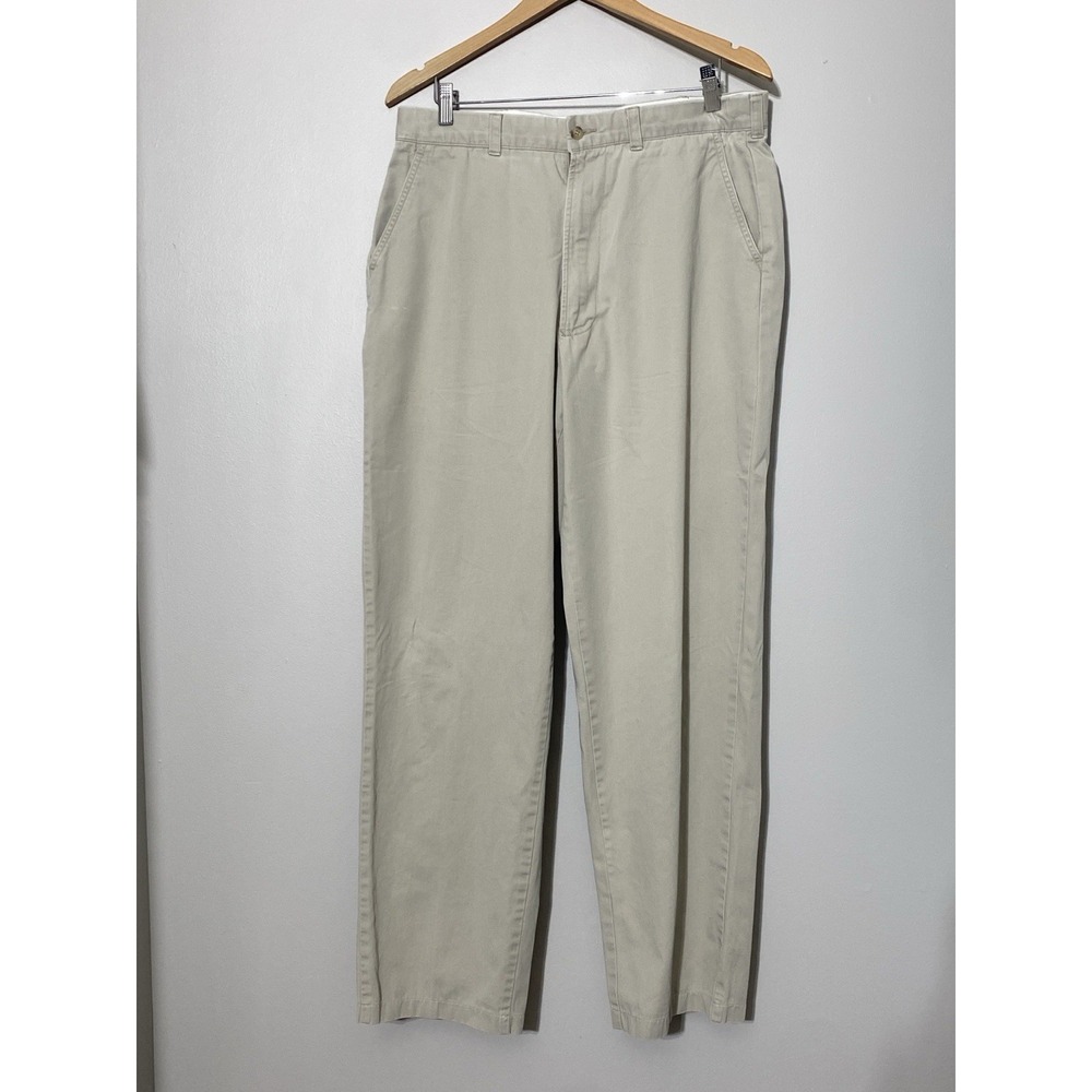 Polo Ralph Lauren Chino Pants Mens 38x31 Light Tan Business Casual Preppy Y2K